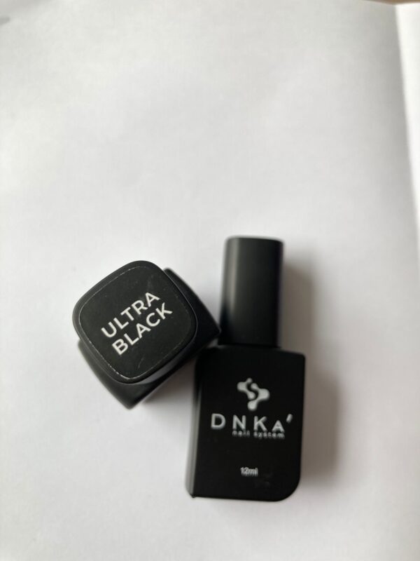 "Dnka" Color Gel Polish  12ml Ultra Black