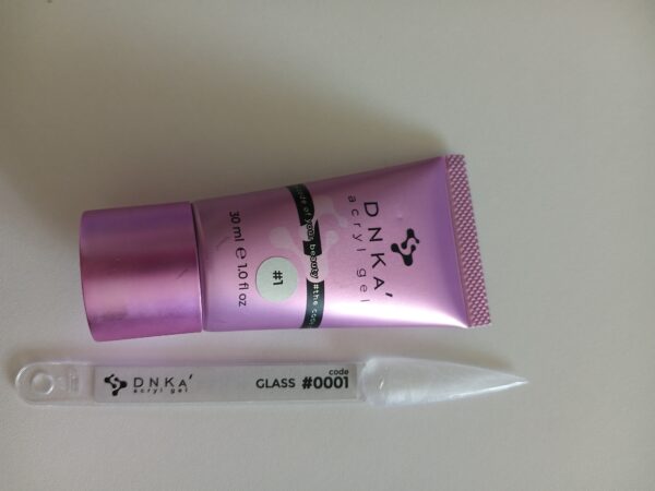 "Dnka" Acryl Gel #30ml#  GLASS 0001 (tuba)