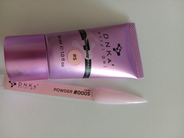 "Dnka" Acryl Gel  #30ml# CREAMY 0006 (tuba)